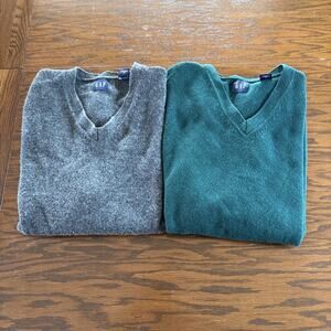 Lot Of 2 Gap Lambswool Golf Sweater Vests XXL 2XL